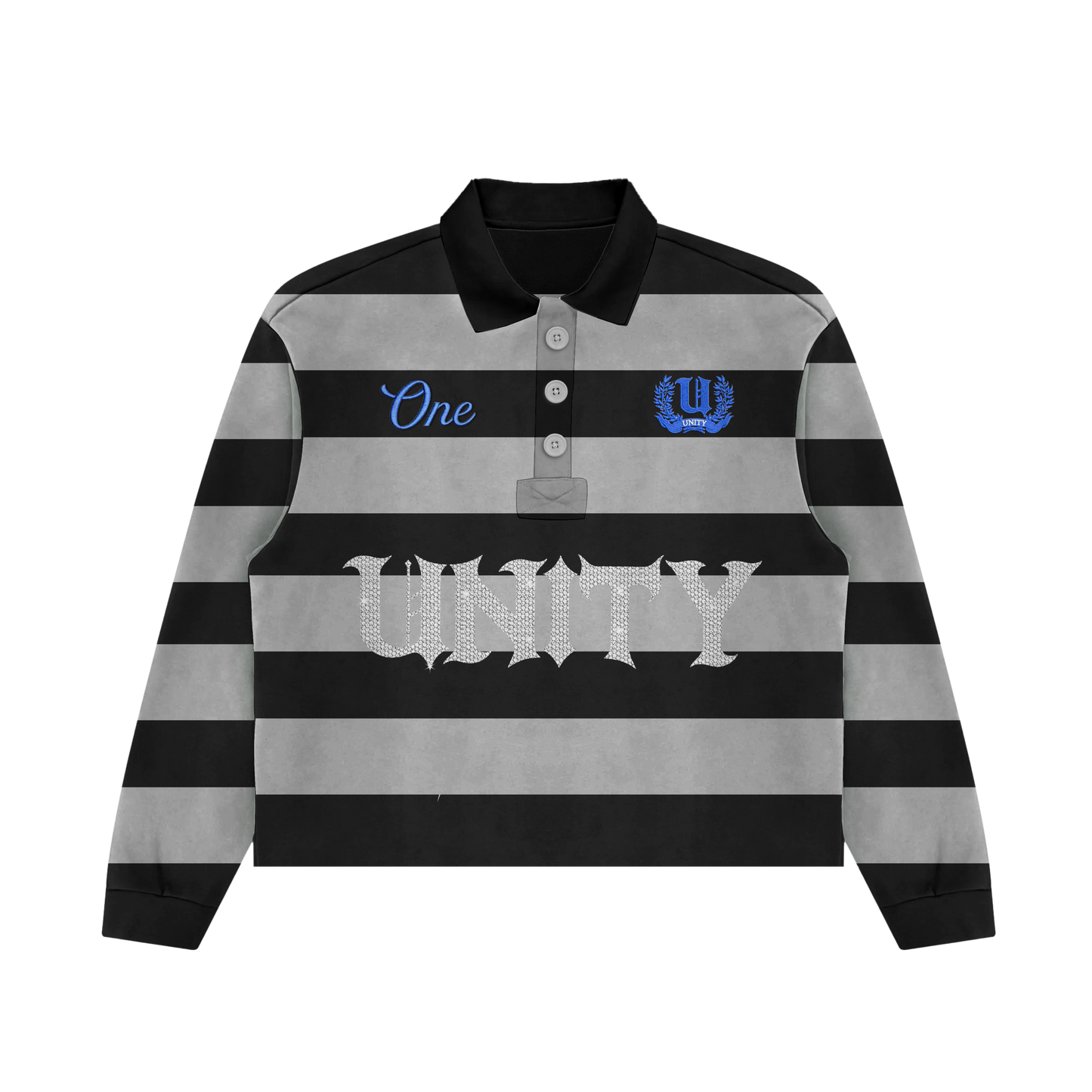 Rugby Polo Shirt – Blue