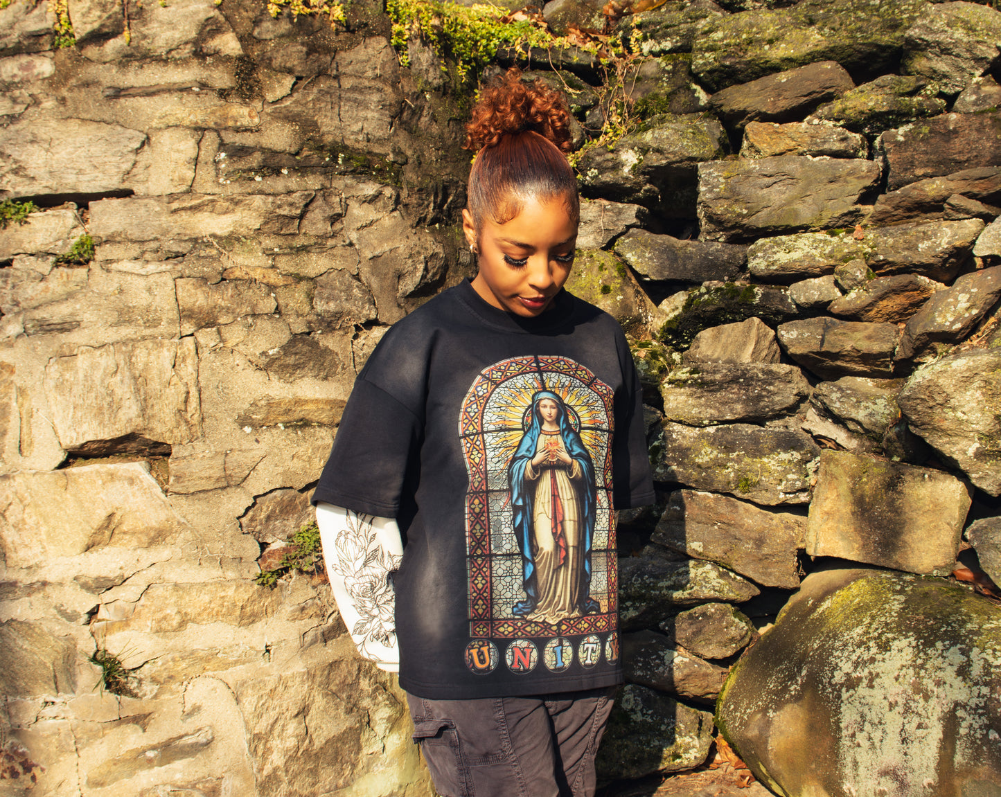"Saint Mary" Long Sleeve Shirt