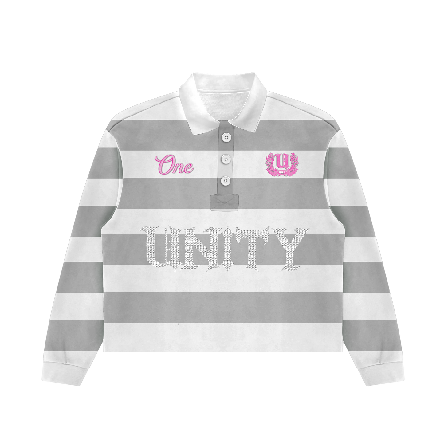 Rugby Polo Shirt – Pink